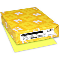 Exact Inkjet, Laser Vellum Paper - Yellow - 92 Brightness - Letter - 8 1/2 x 11 - 67 lb Basis Weight - 250 / Pack - FSC - Quick Drying, Durable, Acid-free, Heavyweight