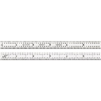 C303R-6 Steel Rule with Inch Graduation