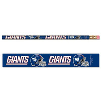 New York Giants Pencil 6 Pack