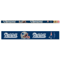 New England Patriots Pencil 6 Pack