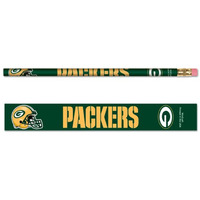 Green Bay Packers Pencil 6 Pack