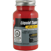LIQUID ELEC TAPE RED 4OZ(Pack of 1)