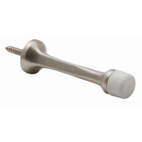 DOOR STOP 3" STNKL (Pack of 1)