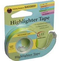 REMOVABLE HIGHLIGHTER TAPE YELLOW