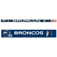 Denver Broncos Pencil 6 Pack