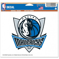 Dallas Mavericks Decal 5x6 Color