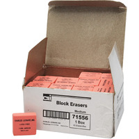 PENCIL ERASER MEDIUM 60/BX