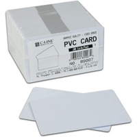Graphics Quality Video Grade PVC Card, 100/PK, 89007