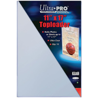 Toploader - 11x17 (10 per pack)