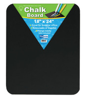 CHALK BOARD 18X24 BLACK