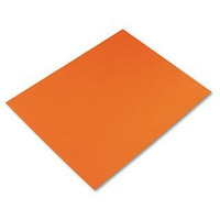 Pacon Railroad Board - Project, Art, Mat, Mounting, Block Printing, Painting, Marker, Stenciling, Poster - 28"Height x 22"Width x 1"Length - 25 / Carton - Orange