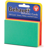 BEHAVIOR CARDS 3X5 100PK ASSORTED