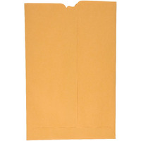 School Smart Report Card Envelope, 28 lb, 6 x 9 Inches, Kraft, Pack of 100