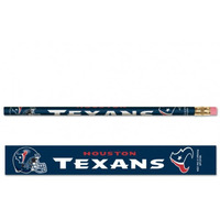 Houston Texans Pencil 6 Pack