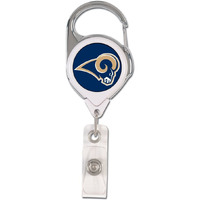 Los Angeles Rams Badge Holder Premium Retractable
