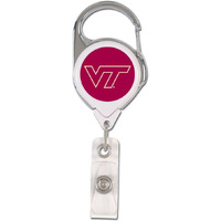 Virginia Tech Hokies Retractable Premium Badge Holder