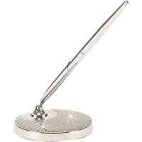 Glitter Galore Round Pen Holder/Pen