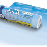 Fadeless Designs Paper Roll, Wispy Clouds, 48 Inches x 12 Feet