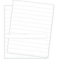 Data Card Replacement Inserts, White, Accessories, 8.5" X 11" Sheet, Perforated every 1", 10 sheets