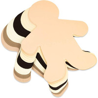 MULTICULTURAL FAMILY CUT OUTS 6IN
