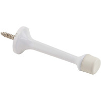 SOLID DOOR STOP 3"" WHIT (Pack of 1)