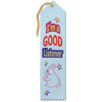 I'm A Good Listener Award Ribbon