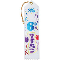 My  6th  Birthday Award Ribbon