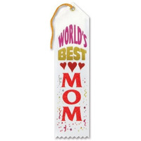 World's Best Mom Award Ribbon