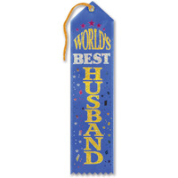 World's Best Husband Award Ribbon