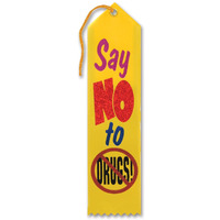 Say No To Drugs Award Ribbon