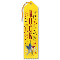 Rock Star Award Ribbon