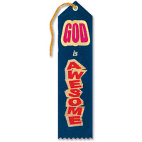 God Is Awesome Ribbon