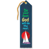 Do Your Best God Will Do The Rest Ribbon