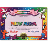 New Mom Certificate