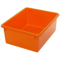 STOWAWAY LETTER BOX ORANGE NO LID