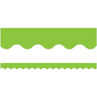 LIME SCALLOPED BORDER TRIM