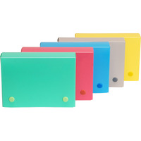 4 x 6 Index Card Case, Assorted (Color May Vary) (Set of 24 Index Card Cases)