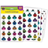 COLORFUL LADYBUGS STICKERS
