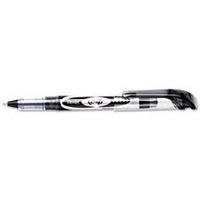 Pentel 24/7 Rollerball Pens - Medium Pen Point - 0.7 mm Pen Point Size - Black Water Based Ink - Black Barrel - Metal Tip - 1 Dozen