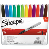 SHARPIE PERMANENT FINE POINT 8-SET