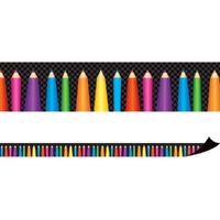MAGNETIC BORDERS COLORED PENCILS