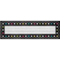 CHALKBOARD BRIGHTS FLAT NAME PLATES