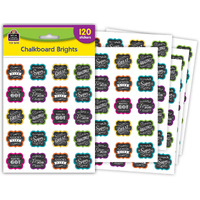 CHALKBOARD BRIGHTS STICKERS