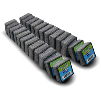 DRY ERASE /CHALKBOARD ERASER 24PK