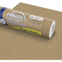 Pacon Fadeless Premium Paper, 48 in x 12 ft, Natural Burlap
