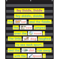BLACK 10 POCKET CHART