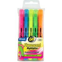 BAZIC 5 Fluorescent Gel Highlighter
