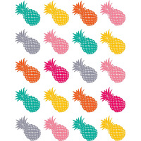 TROPICAL PUNCH PINEAPPLES STICKERS