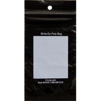 Write-On Poly Bags, 3 x 5, 1000/BX, 47435