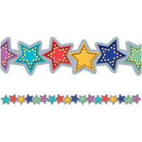 MARQUEE STARS DIE CUT BORDER TRIM